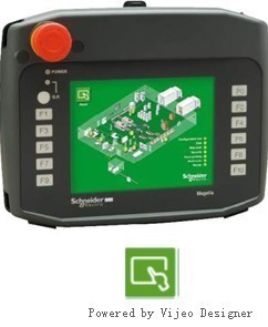 施耐德Magelis XBT GH手持移動操作終端 安全可靠的工業(yè)自動化解決方案